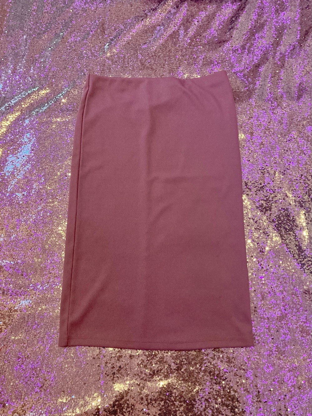 Forever 21 Dusty Rose Pencil Skirt